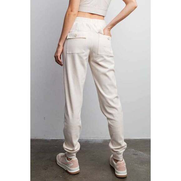 Twill Jogger Pants - Picture 3 of 5